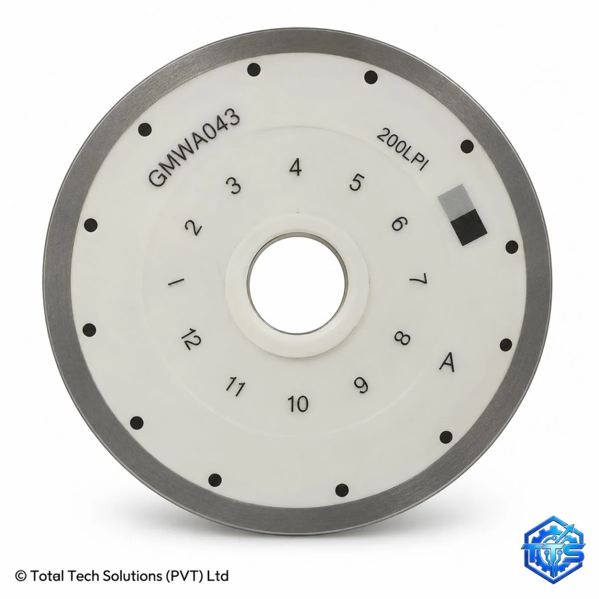 Total Tech Solutions Disk Encoder Wheel for HP 600 Series Printers, image 3