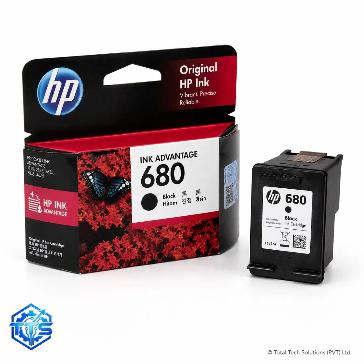 HP 680 Original Ink Advantage Cartridge for HP 1115 / 2135 / 3635 / 3835 / 4675, image 2