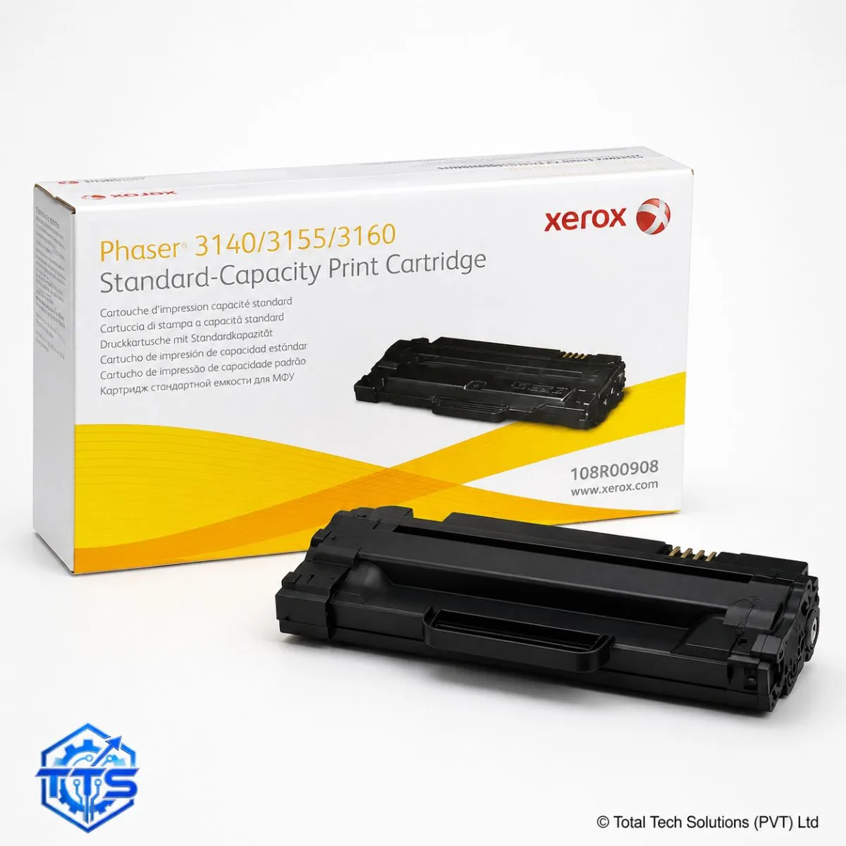 Xerox Phaser 3140 Standard Yield Black Toner Cartridge
