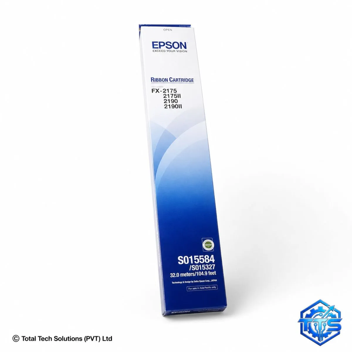 Epson FX-2190 Black Original Printer Ribbon - S015584 for FX-2175 / FX-2190, image 4
