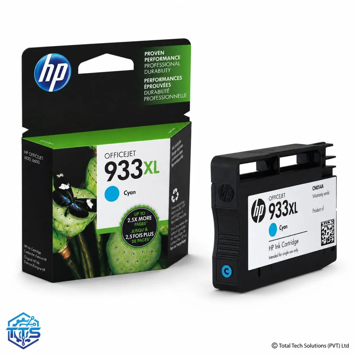 HP 933XL High Yield Original Ink Cartridge for OfficeJet 7110 / 7612 - Expired Stock