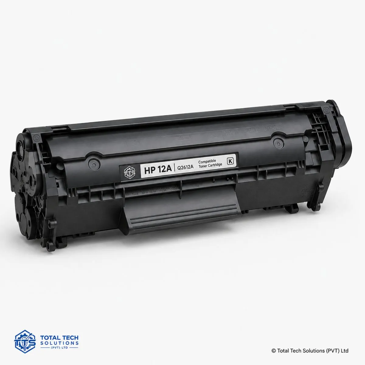 Total Tech Solutions HP 12A Compatible Black Toner Cartridge for HP 1010 / 1012 / 1018 / 1020 / 1022 - Q2612A, image 4