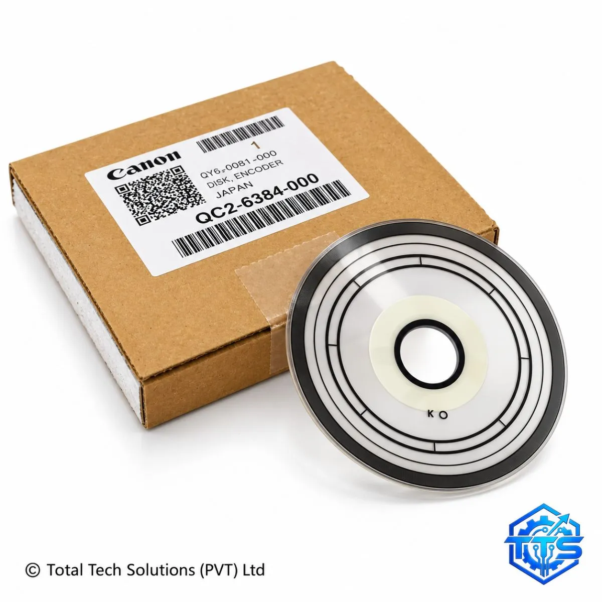Total Tech Solutions Disk Encoder Wheel for Canon G Series 1000 / 2000 / 3000 / 1010 / 2010 / 3010, image 3