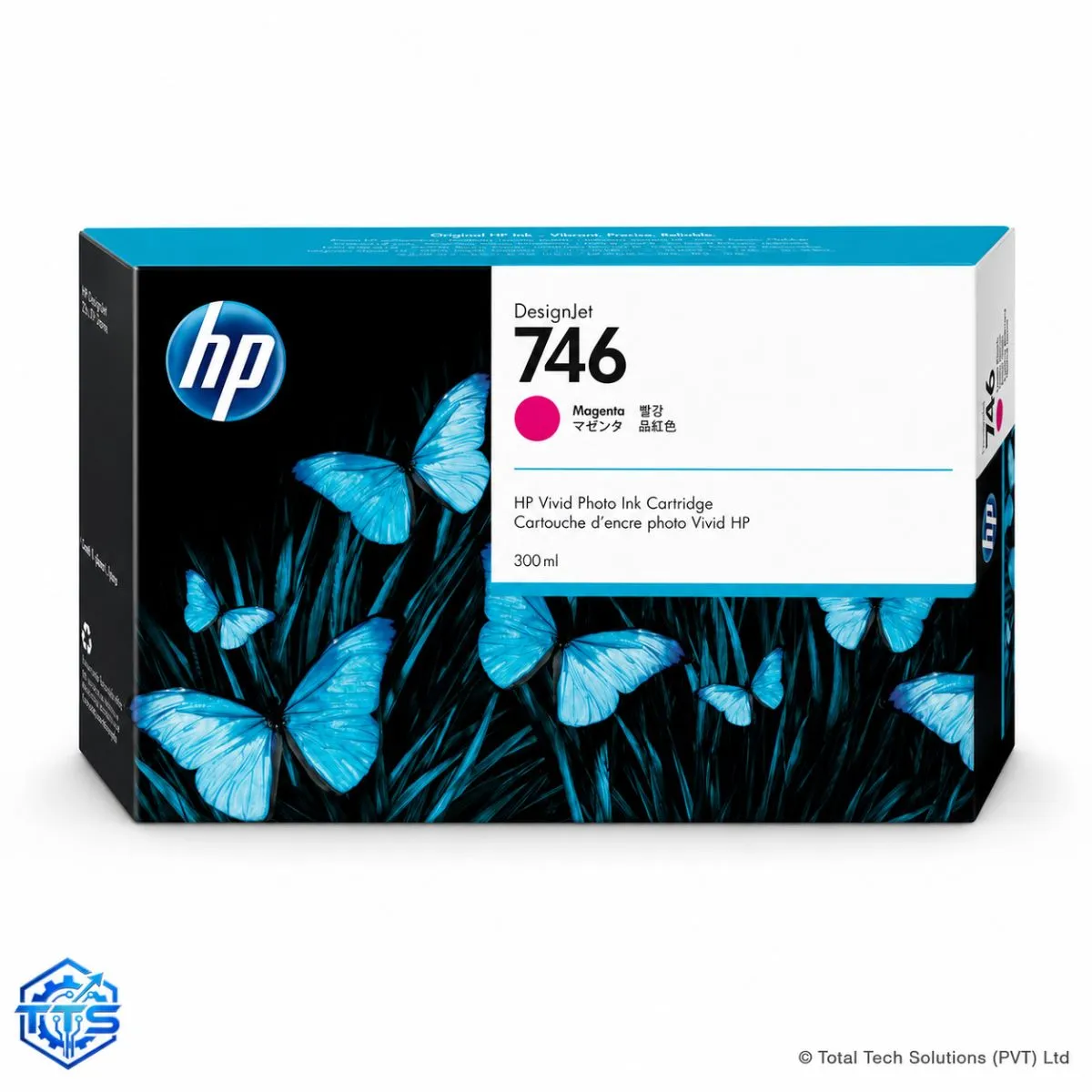 HP 746 300-ml Original DesignJet Ink Cartridge, image 2