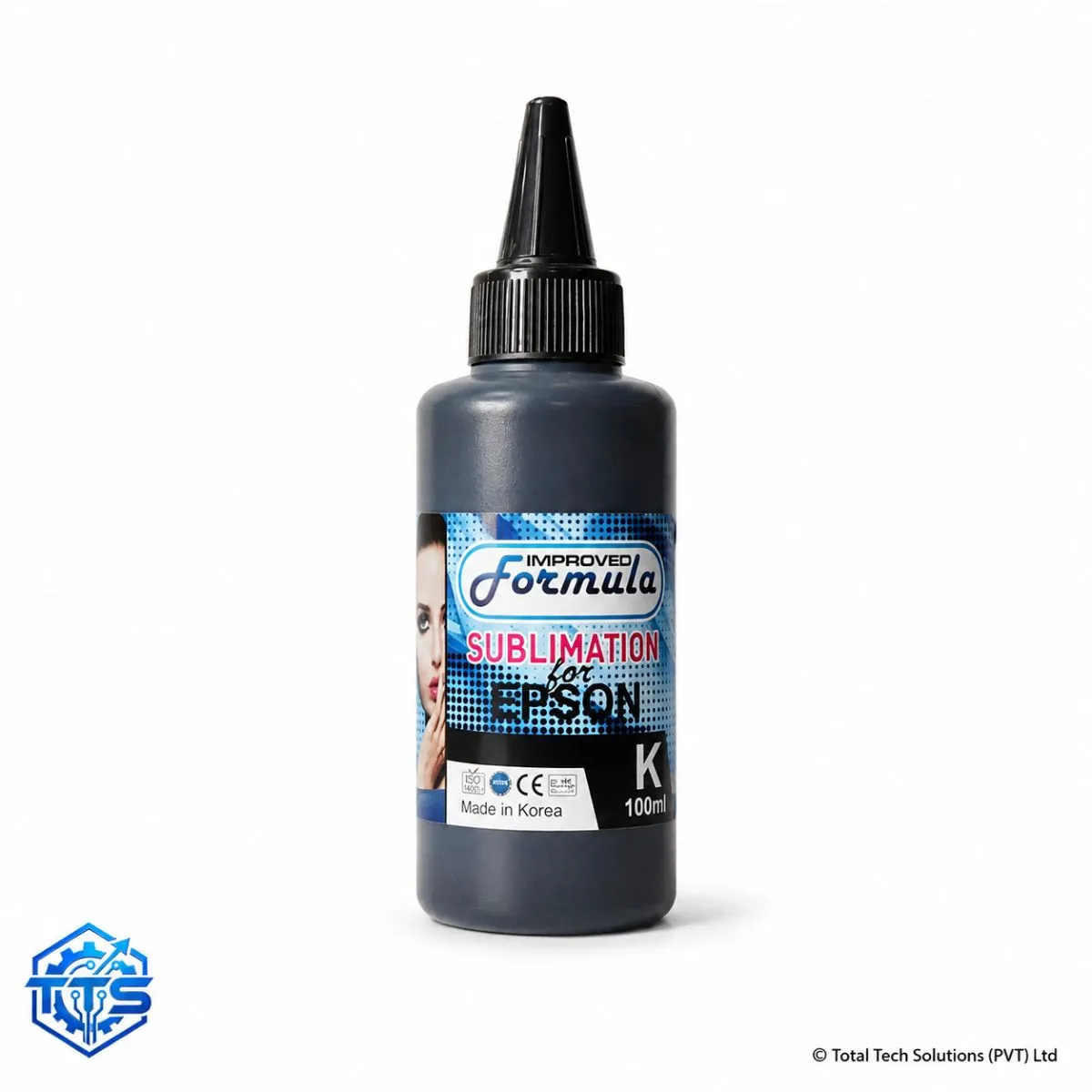 Total Tech Solutions Sublimation Ink 4 Color Set - Black, Cyan, Magenta & Yellow, image 4
