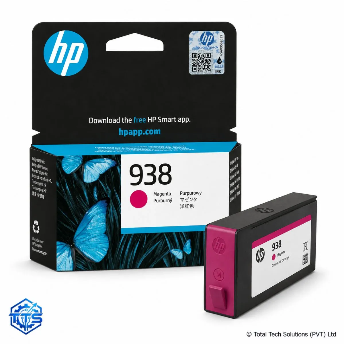 HP 938 Original Ink Cartridge for HP OfficeJet Pro 9720 / 9730