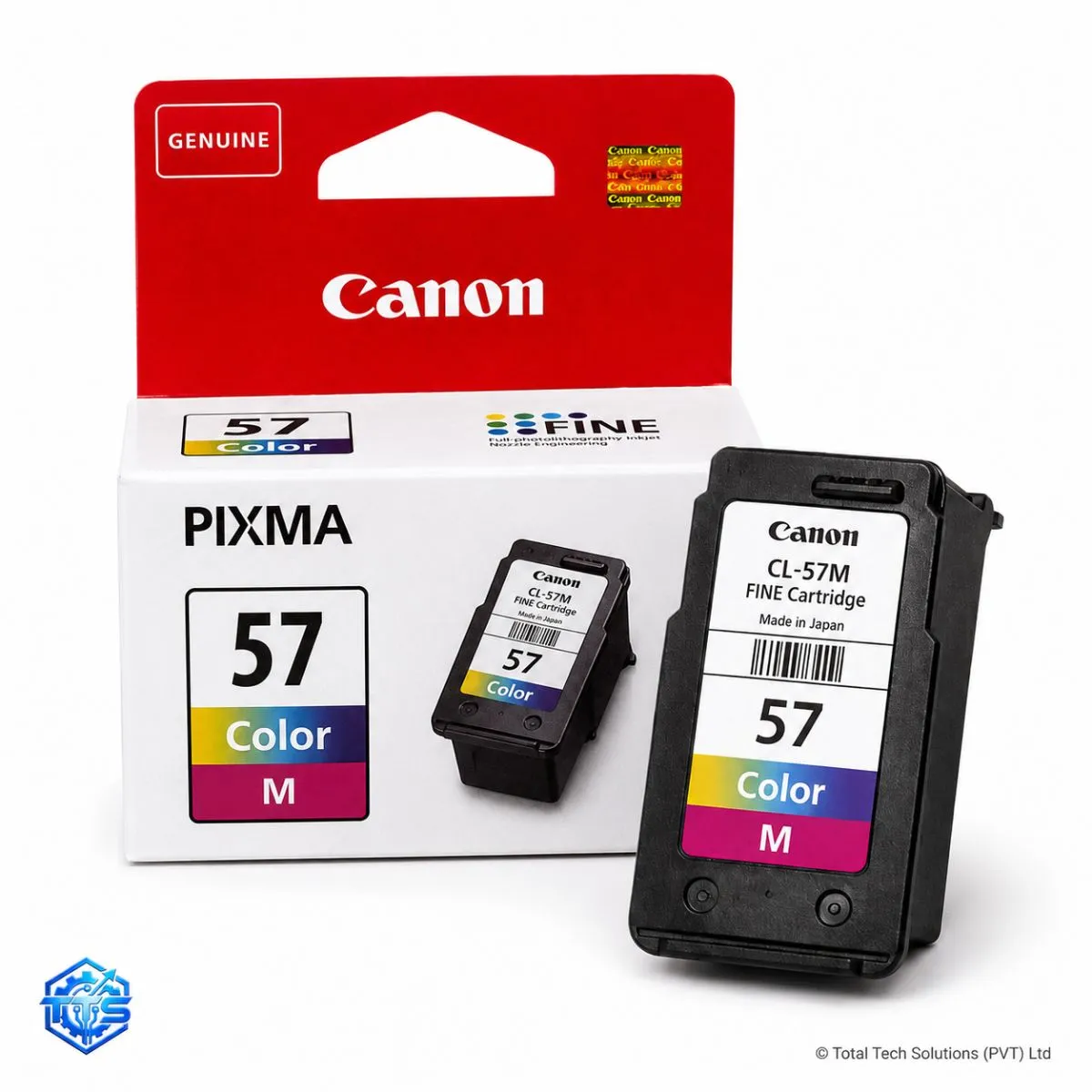 Canon Ink Cartridge CL-57 M Colour, image 4