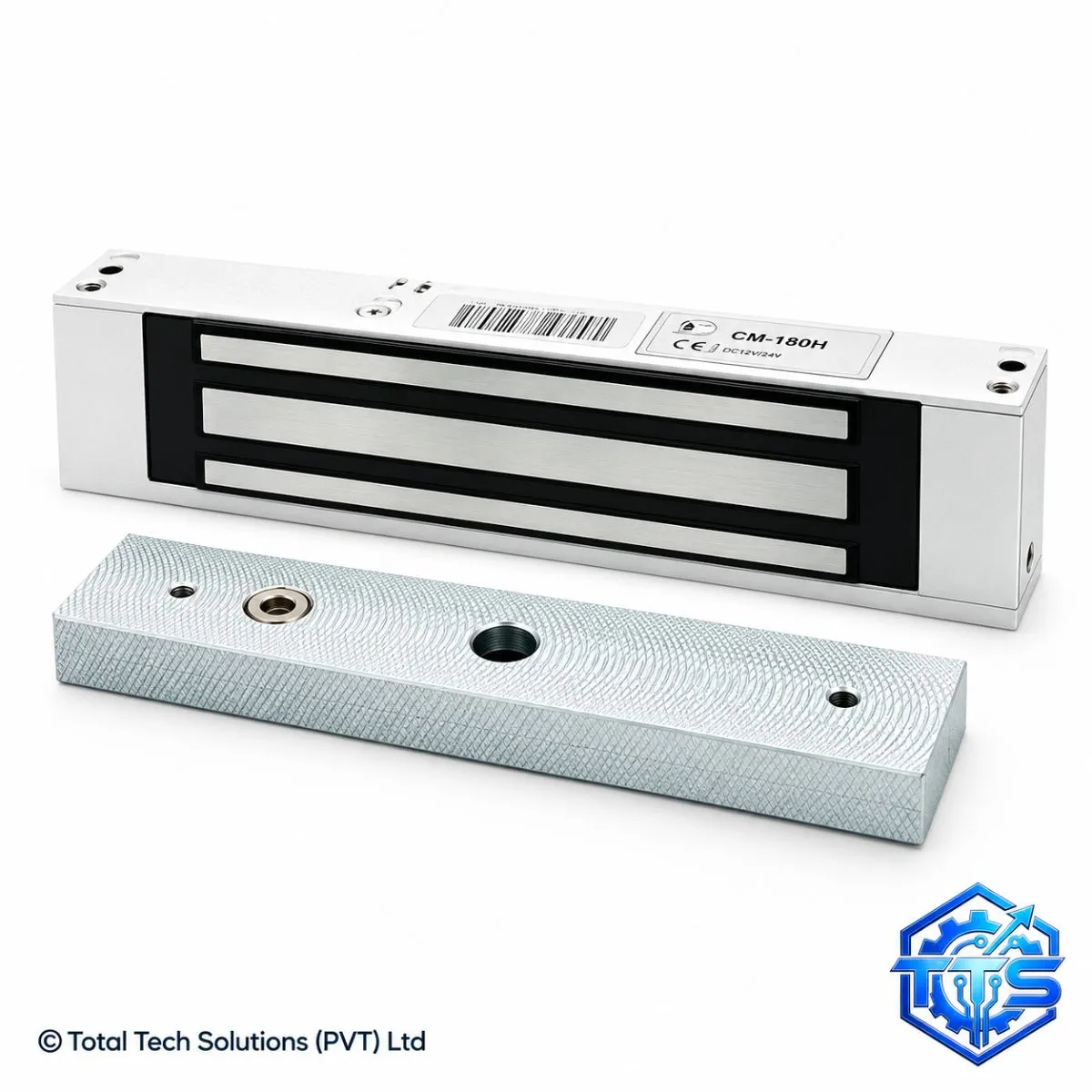 ZKTeco CM-180H Electromagnetic Door Lock with LED & Door Status Sensor, image 4