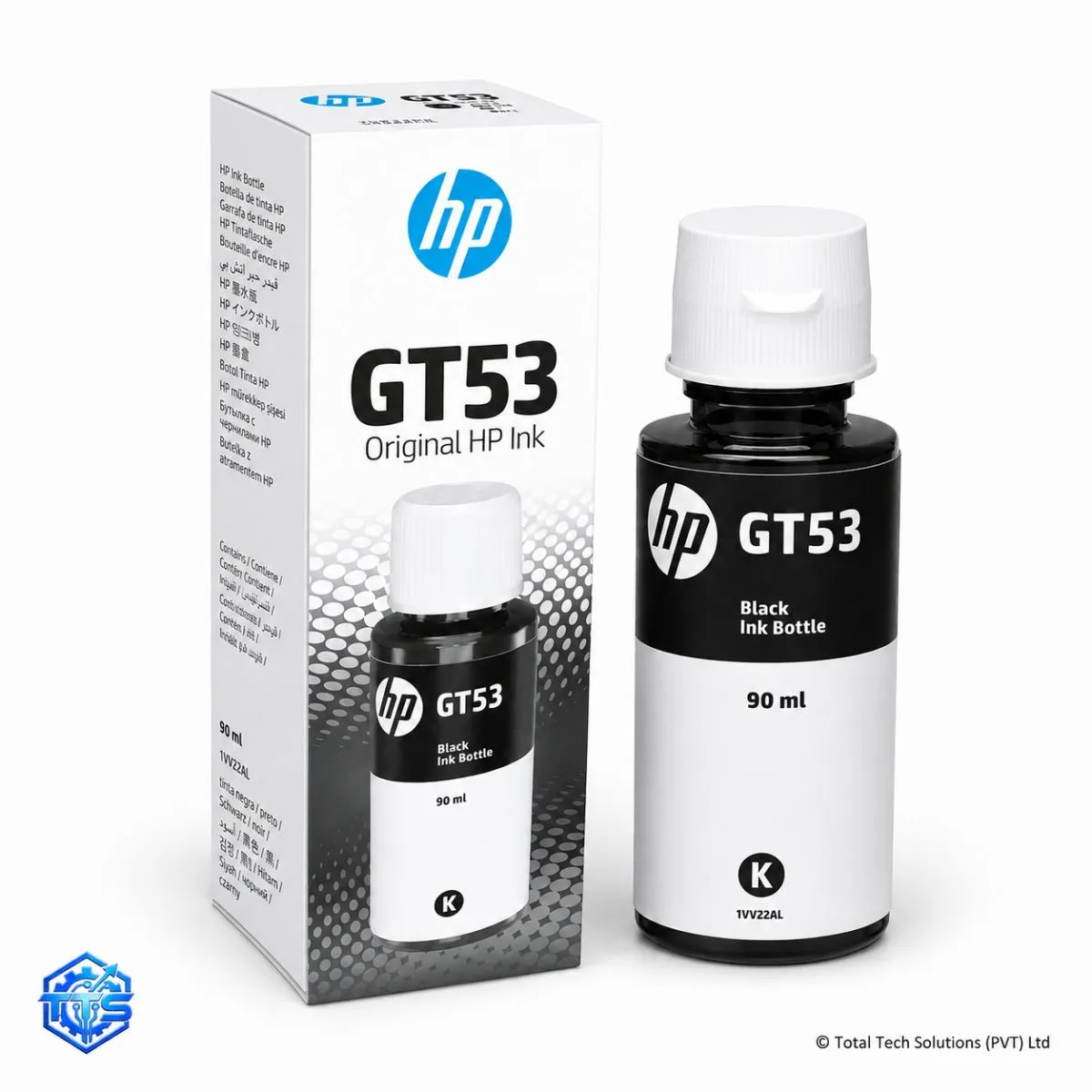 HP GT51 / GT53 Black Original Ink Bottle, image 2
