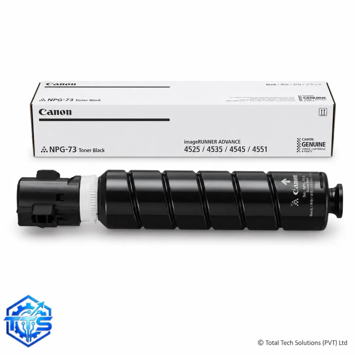 Canon NPG-73 Original Black Toner Cartridge for iR 4525, 4535, 4545 and 4551