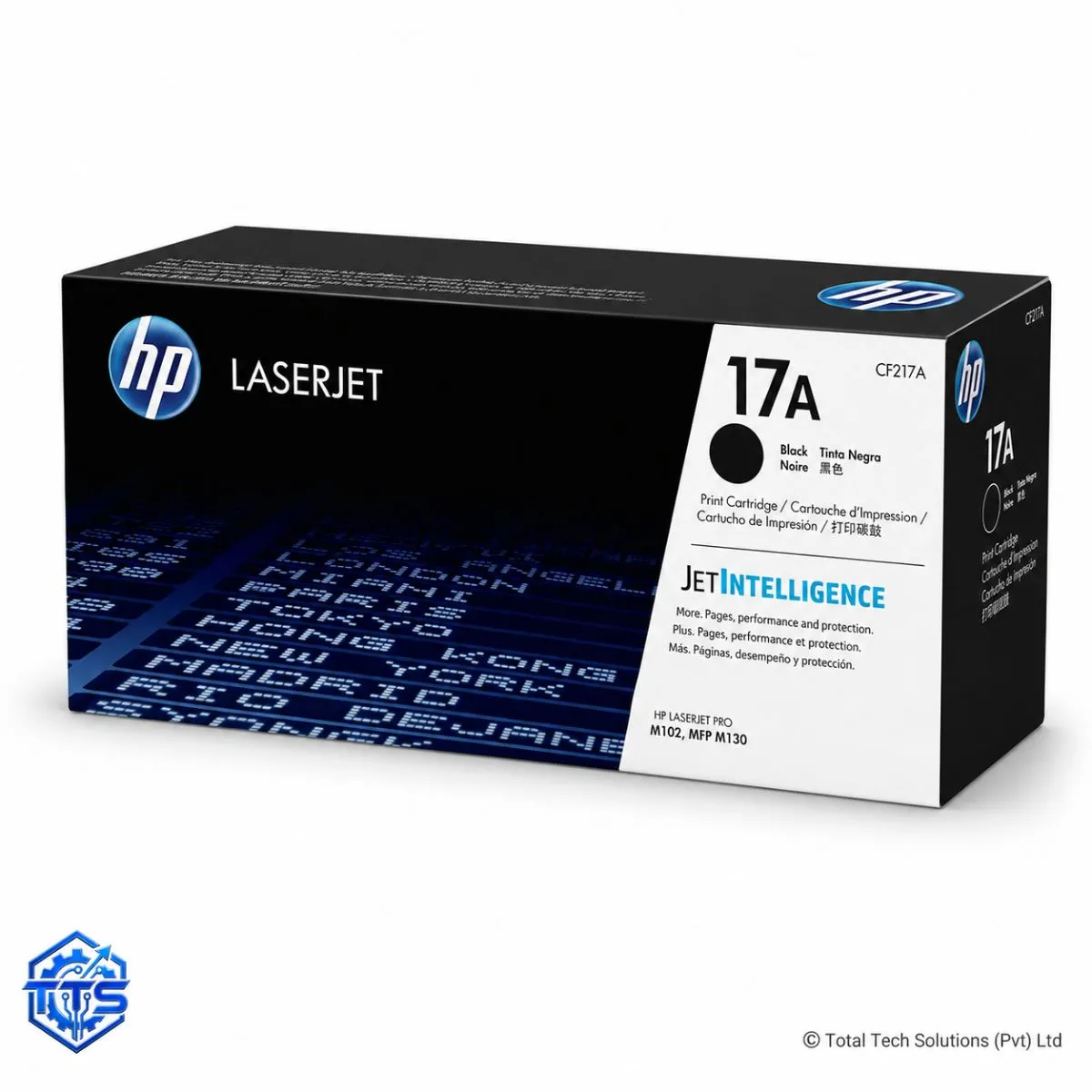 HP 17A Black Original LaserJet Toner Cartridge, image 2