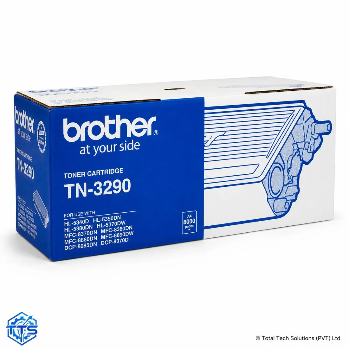 Brother TN-3290 Black Toner Cartridge, image 2