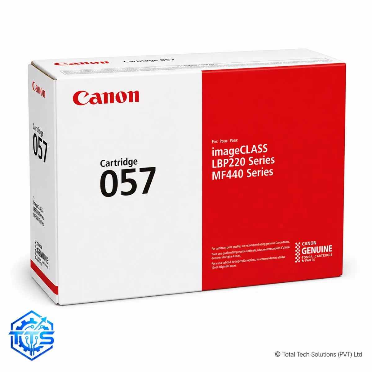 Canon 057 Black Original Toner Cartridge, image 2