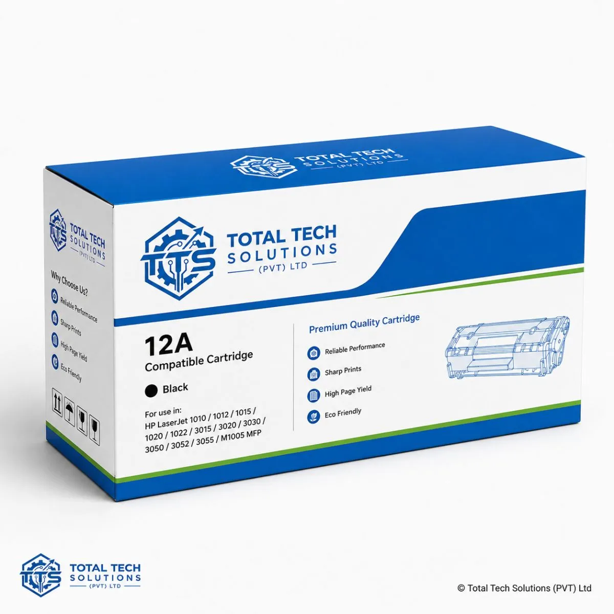 HP 12A Compatible Cartridge, image 3