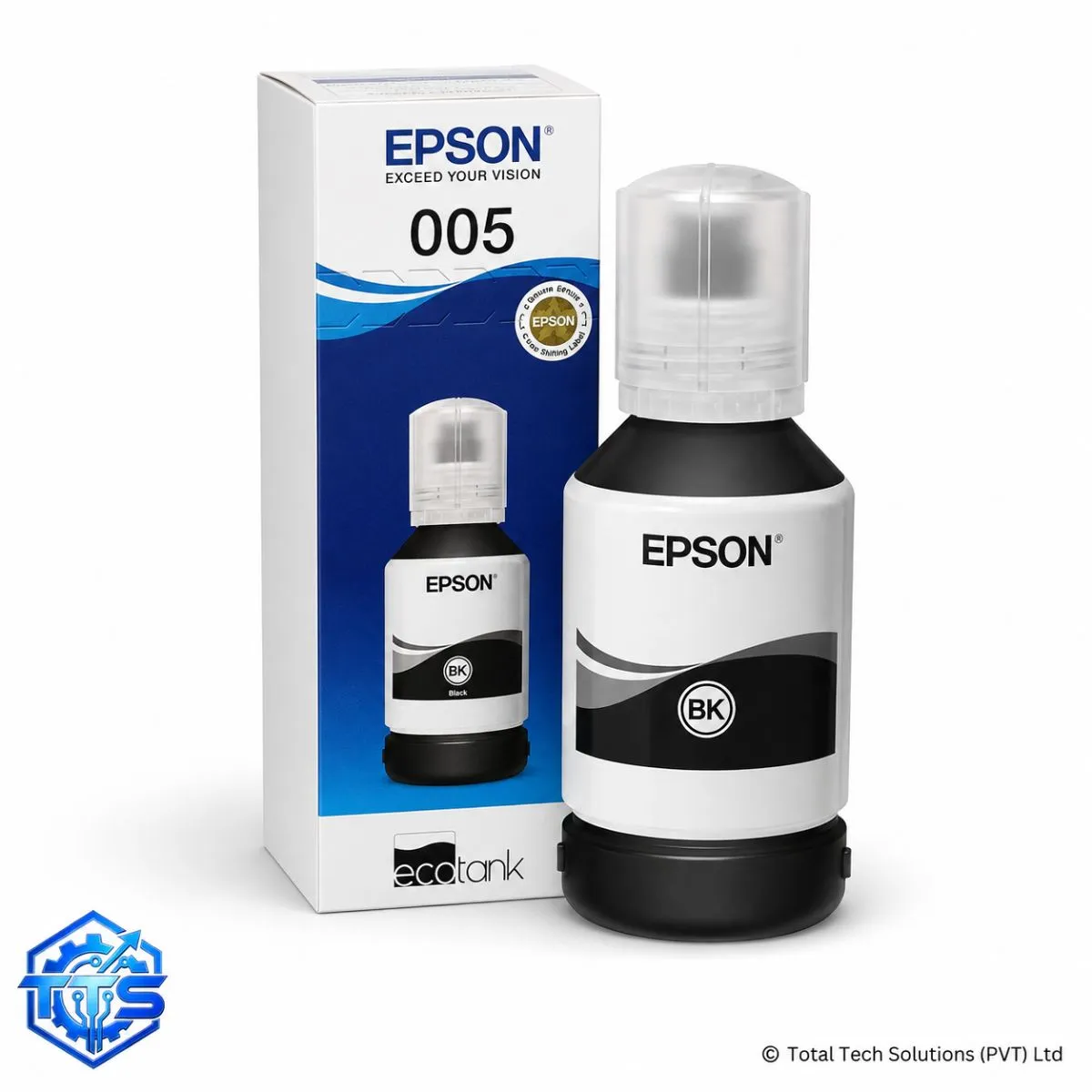 Epson 005 High Capacity Black Original Ink Bottle 120ml, image 3