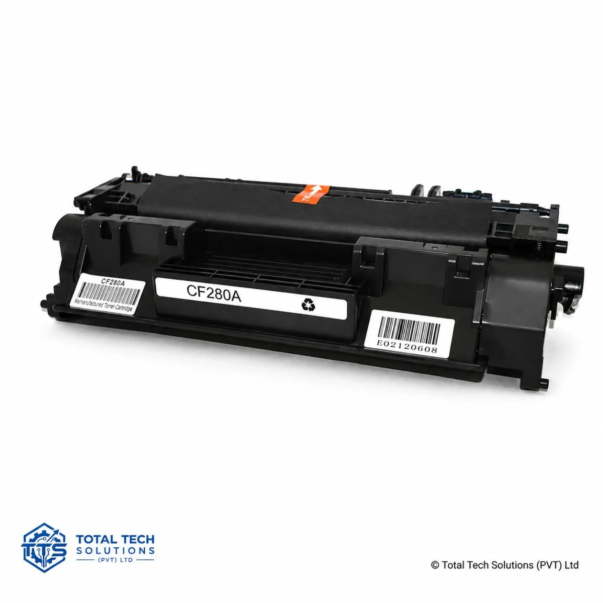 Total Tech Solutions HP 80A Compatible Black Toner Cartridge - CF280A, image 4