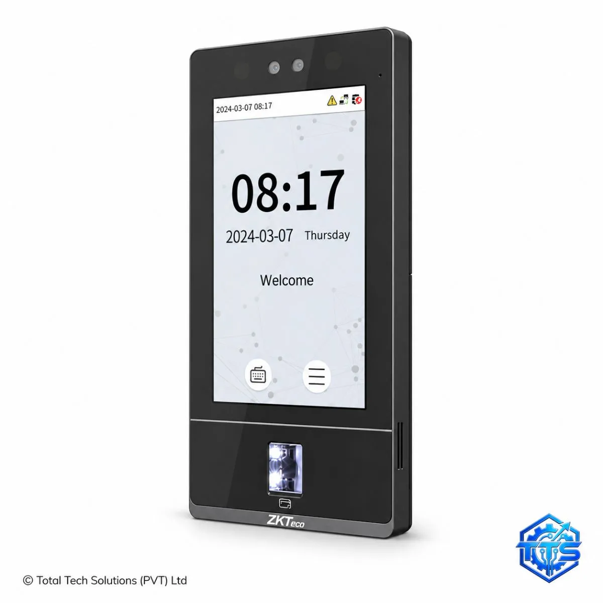 ZKTeco SenseFace 7A Face / Fingerprint / Card Access Control & Time Attendance Terminal, image 3