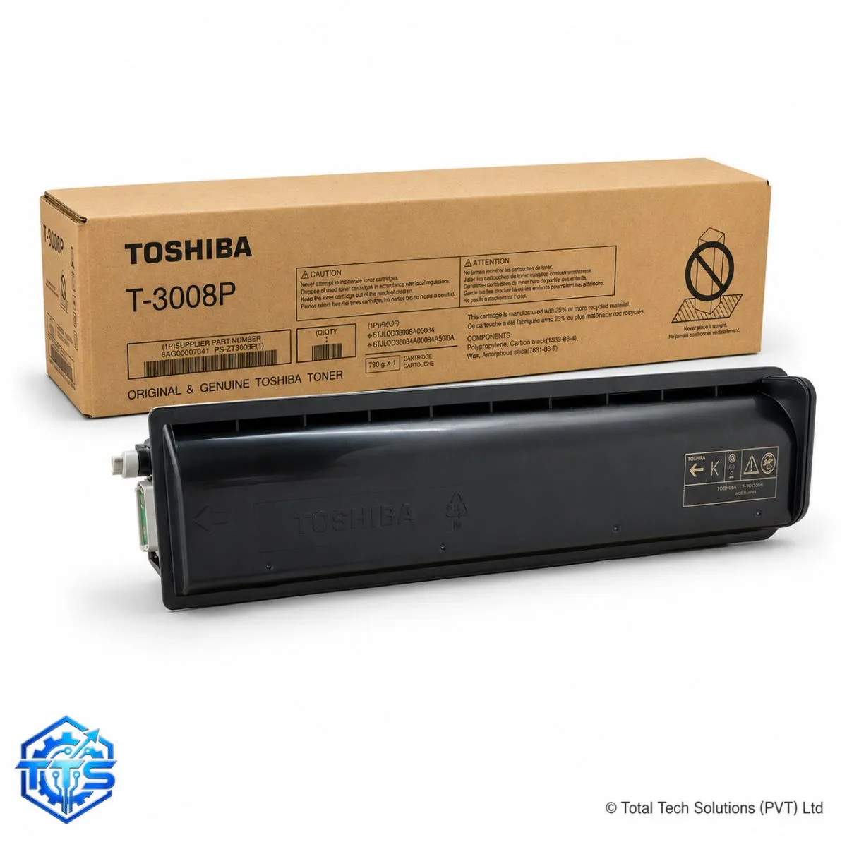 Toshiba e-Studio T-3008P Original Black Toner Cartridge