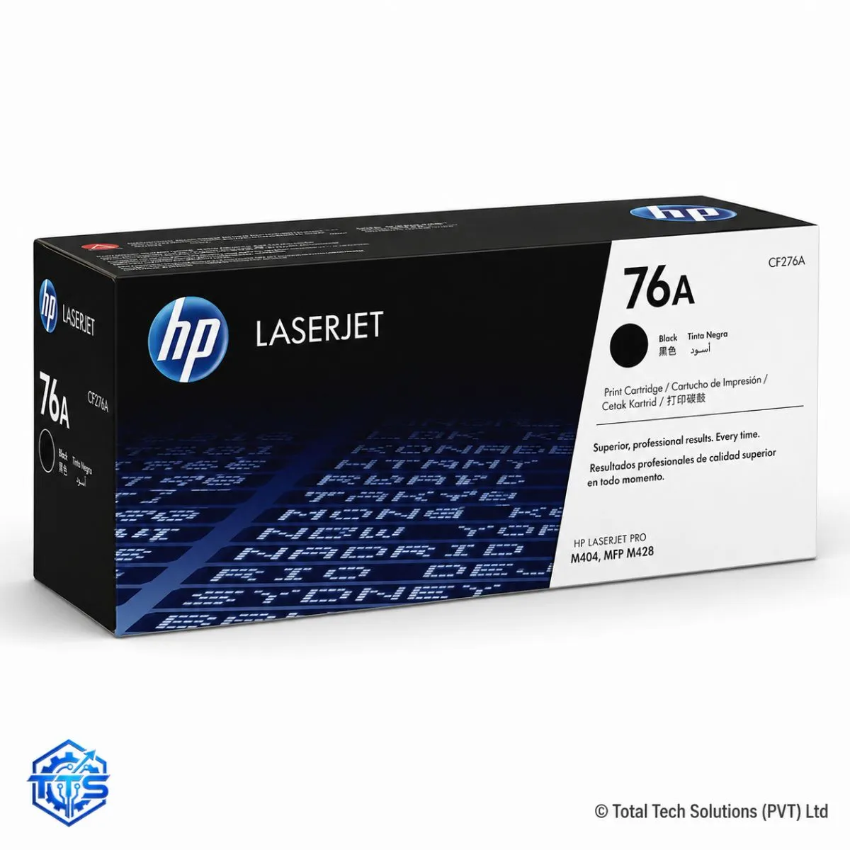 HP 76A Black Original LaserJet Toner Cartridge CF276A, image 3