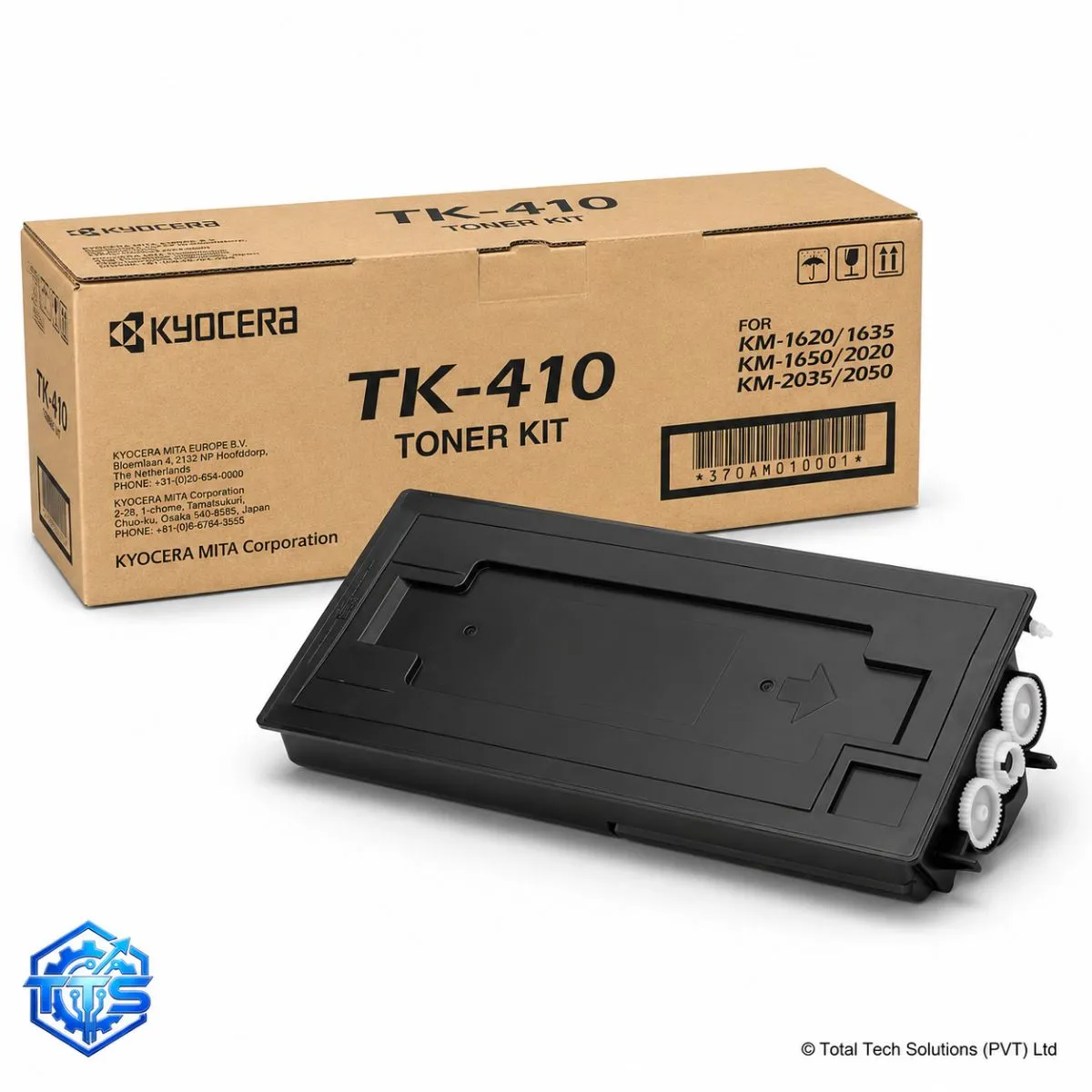 Kyocera TK-410 Original Black Toner Cartridge for KM-1620/KM-1650/KM-2050