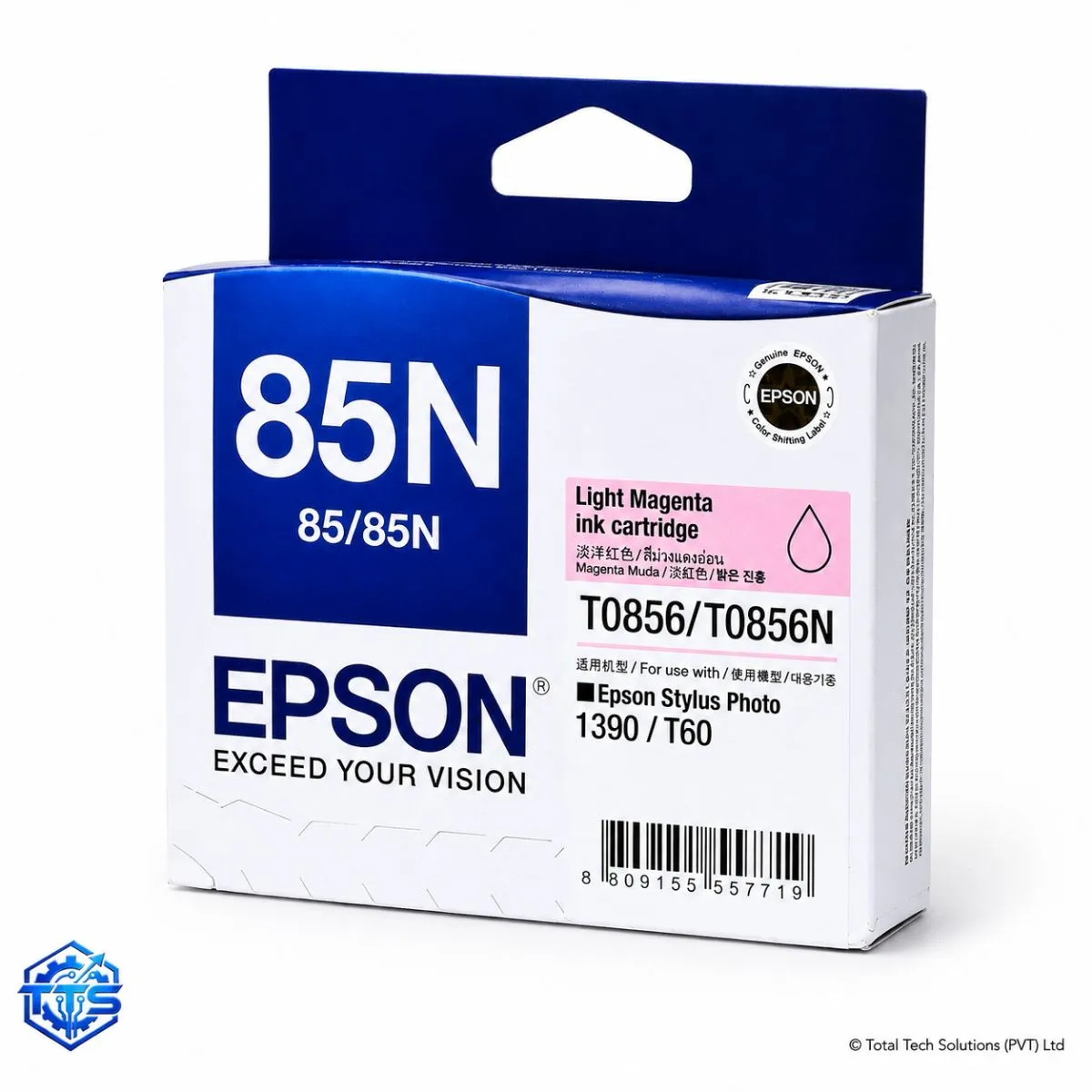 Epson 85N Light Cyan Original Ink Cartridge, image 3