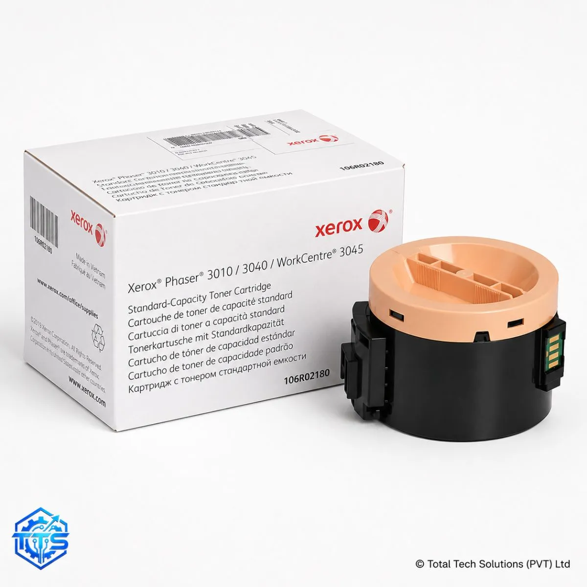 Xerox Phaser 3040 Original Black Toner Cartridge, image 4