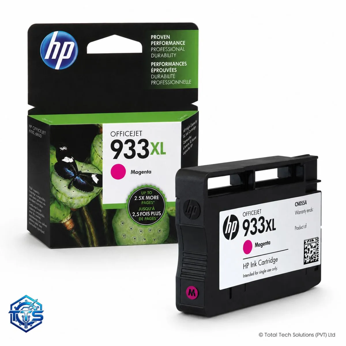 HP 933XL High Yield Original Ink Cartridge for OfficeJet 7110 / 7612 - Expired Stock