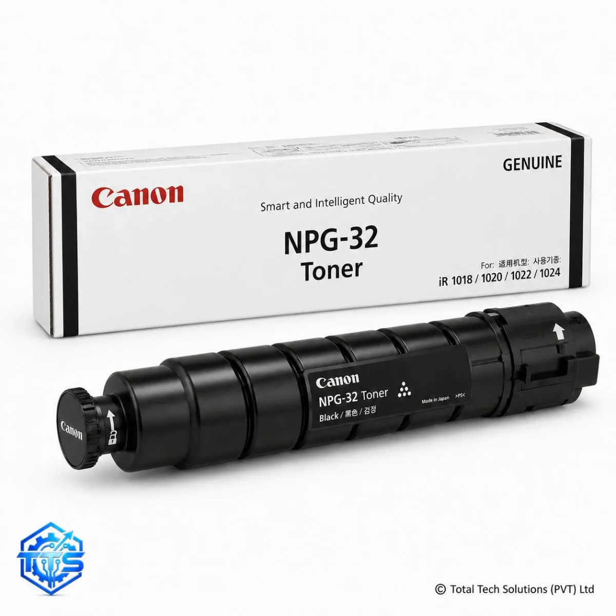 Canon NPG-32 Original Black Toner Cartridge for imageRUNNER 1018, 1020, 1022 and 1024, image 2