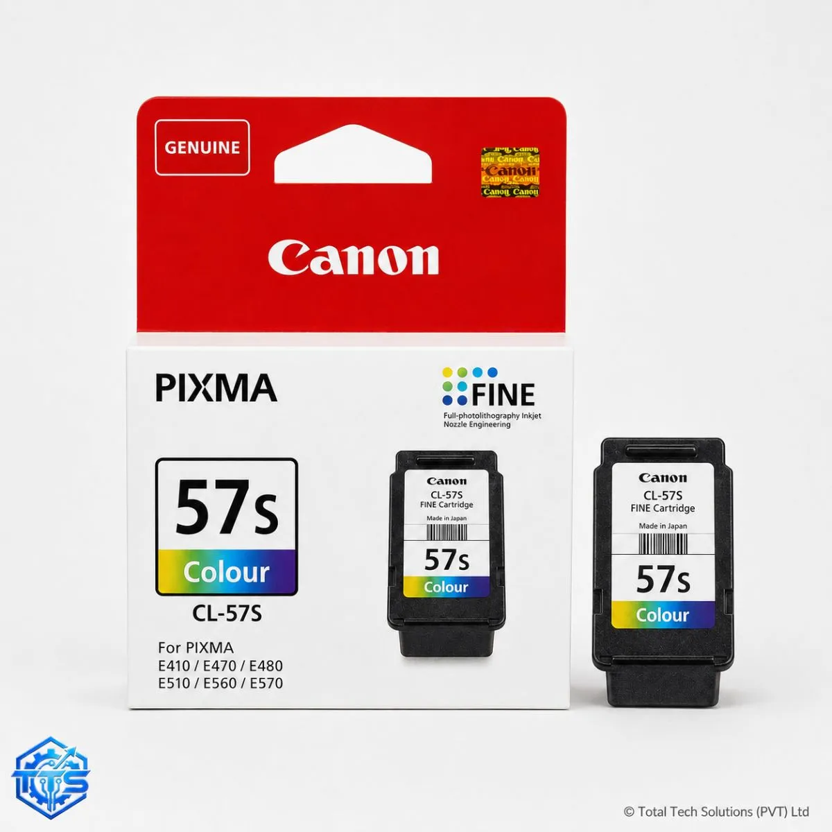 Canon Ink Cartridge CL-57S Colour, image 3