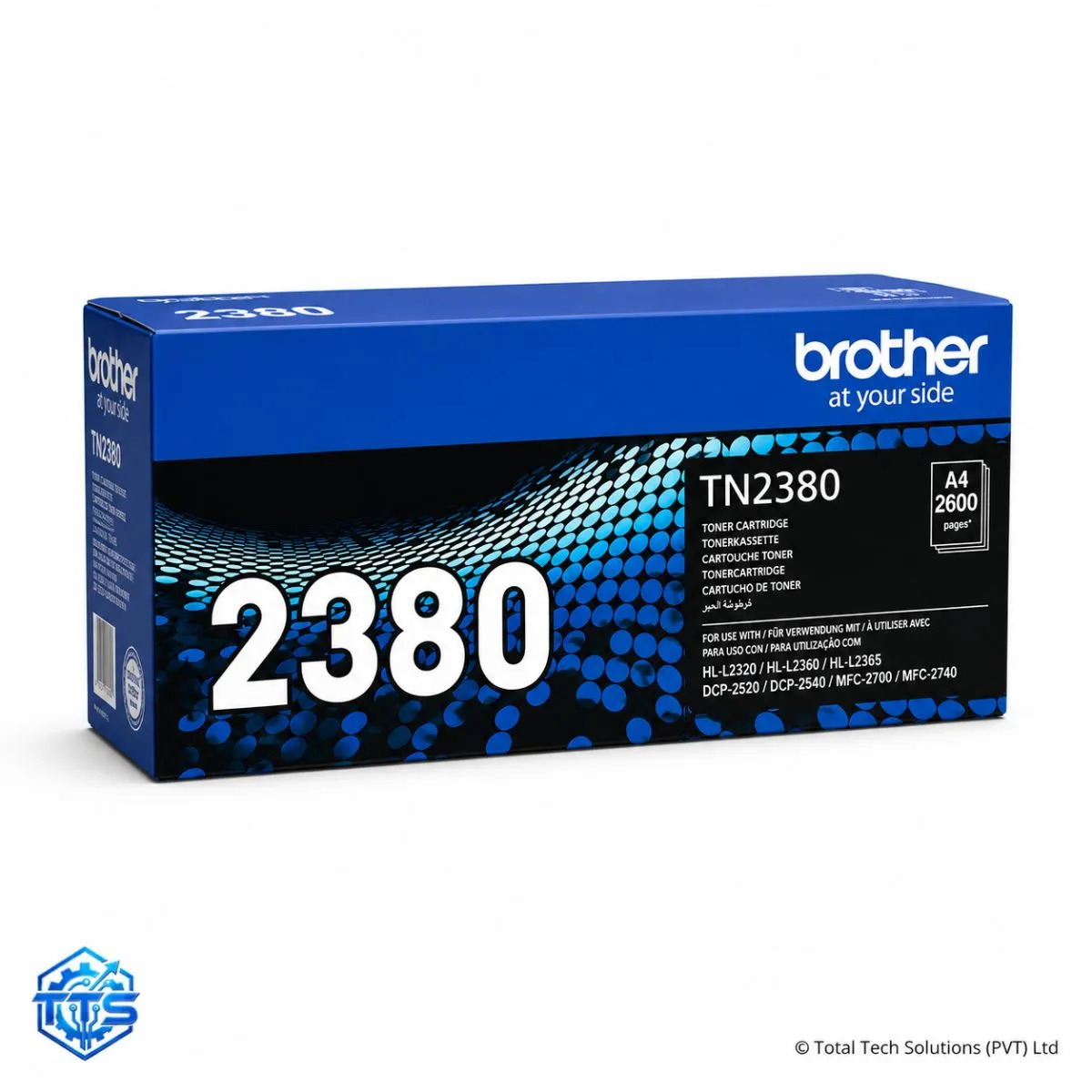 Brother TN-2380 Original High Yield Black Toner Cartridge
