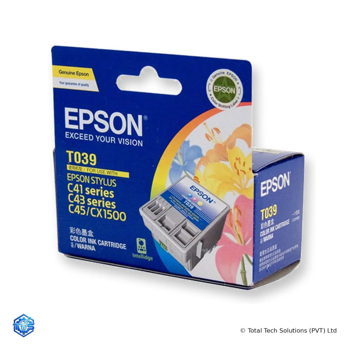 Epson T039 Tri-color Original Ink Cartridge, image 3
