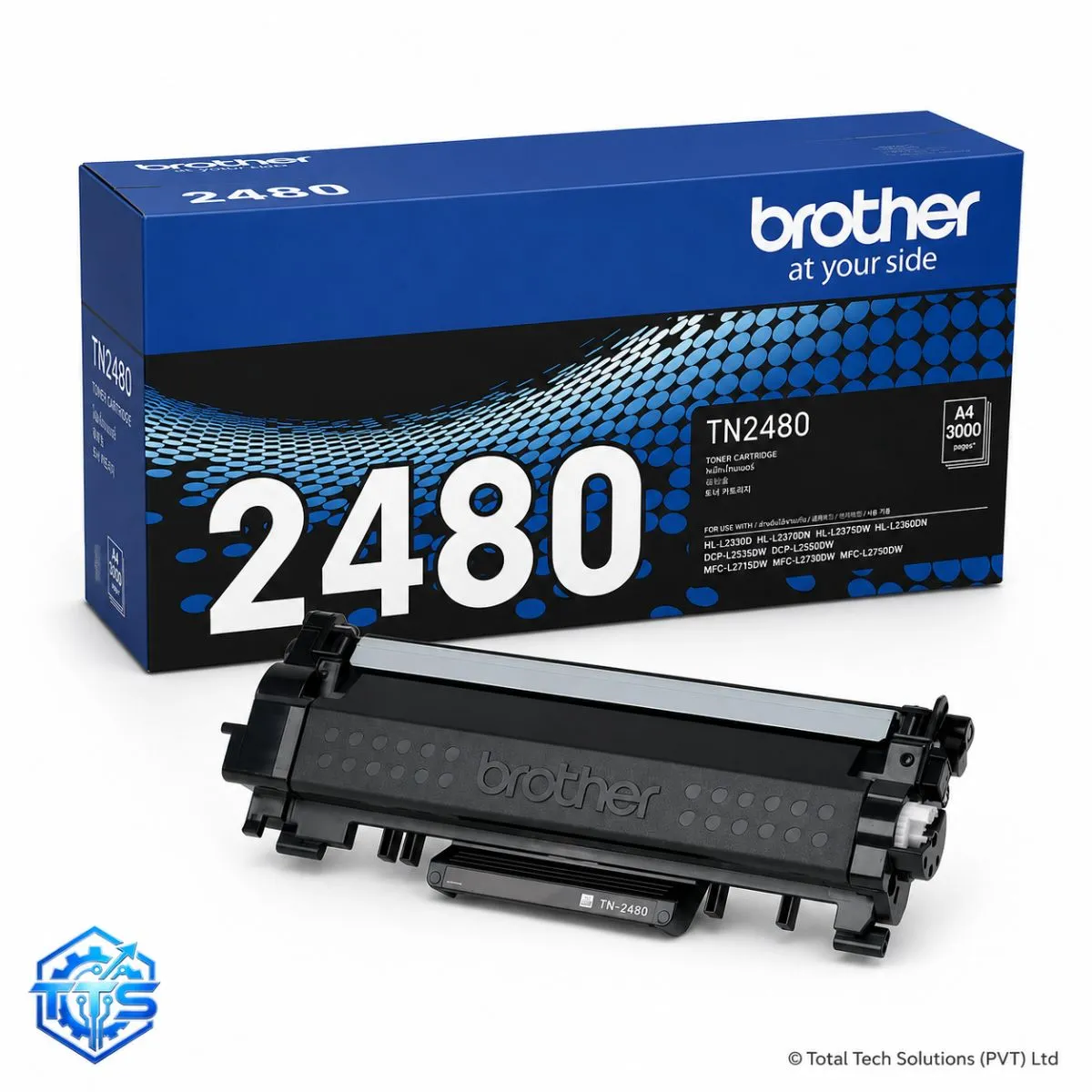 Brother TN-2480 Original High Yield Black Toner Cartridge