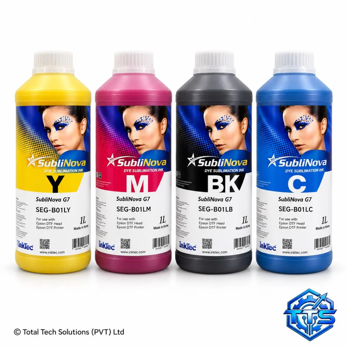 InkTec SubliNova Sublimation Ink 1L Bottle