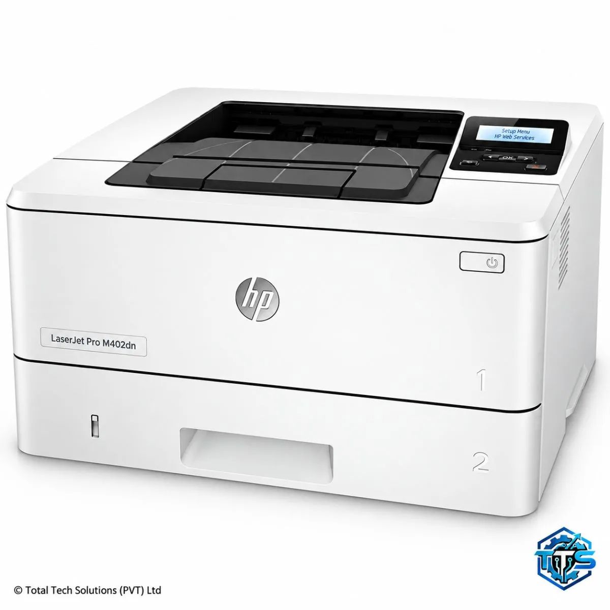 HP LaserJet Pro M402dn Monochrome Laser Printer, image 2