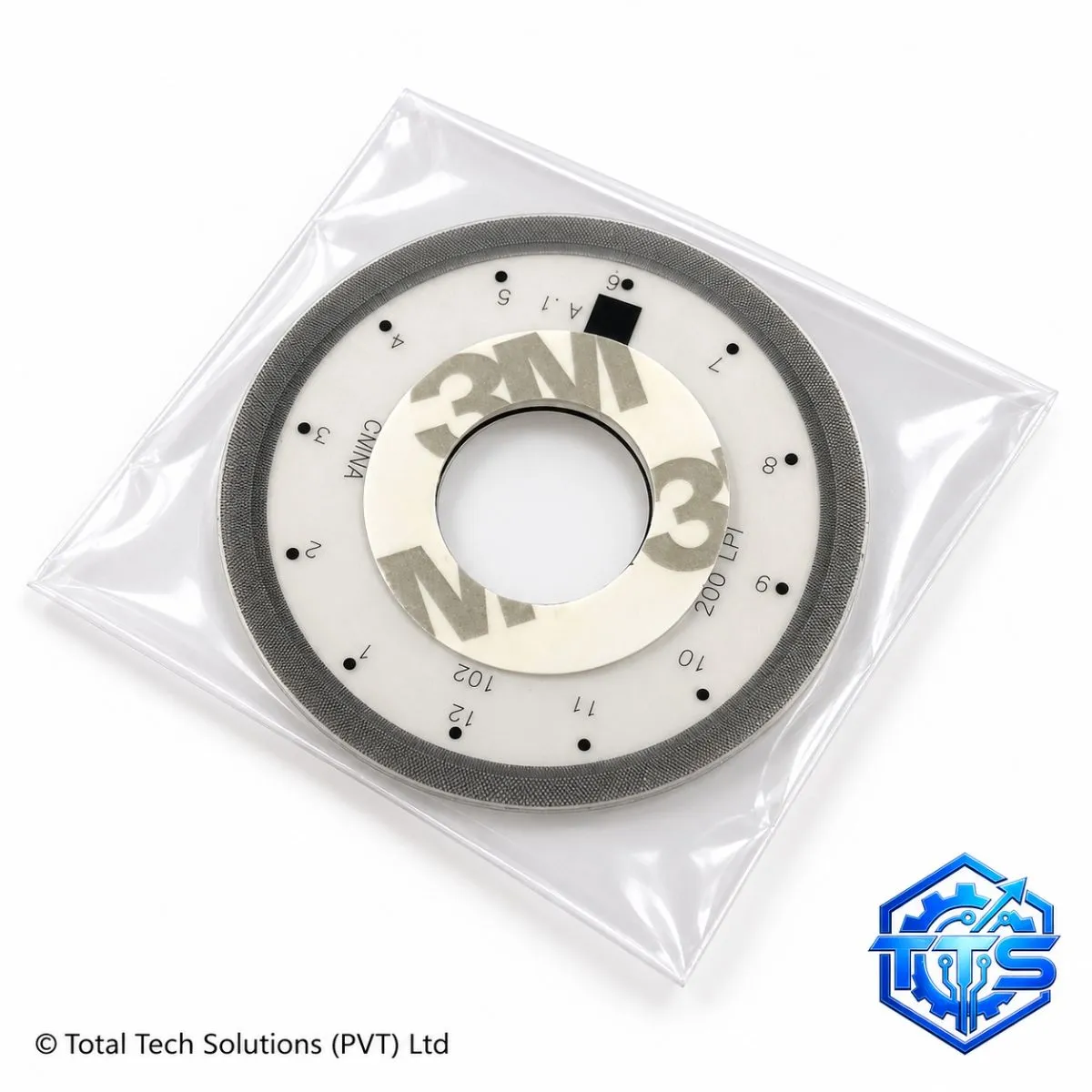 Total Tech Solutions Disk Encoder Wheel for HP DeskJet 2132 / 2135 Series, image 3