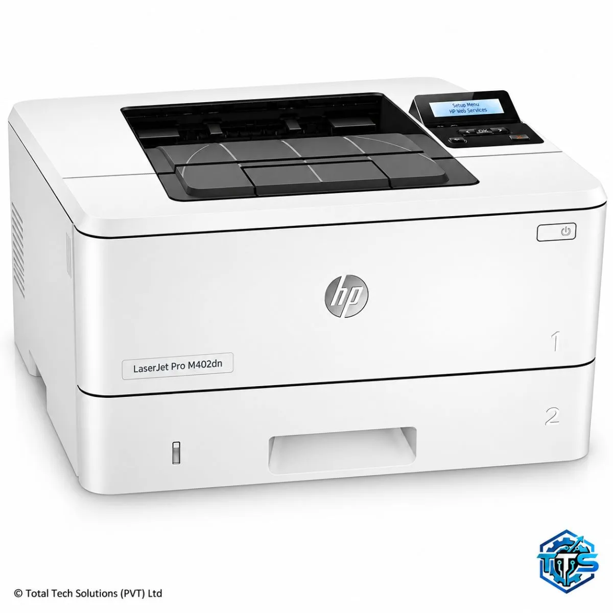 HP LaserJet Pro M402dn Monochrome Laser Printer, image 3