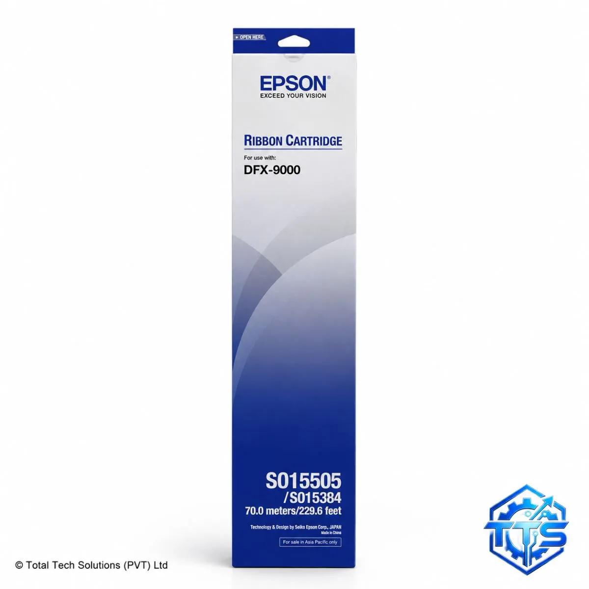 Epson DFX-9000 Black Original Printer Ribbon - S015505 / S015384