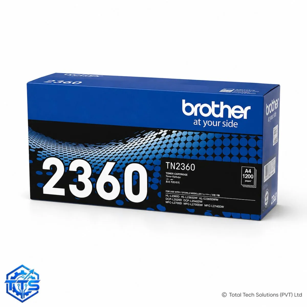 Brother TN-2360 Original Black Toner Cartridge, image 4