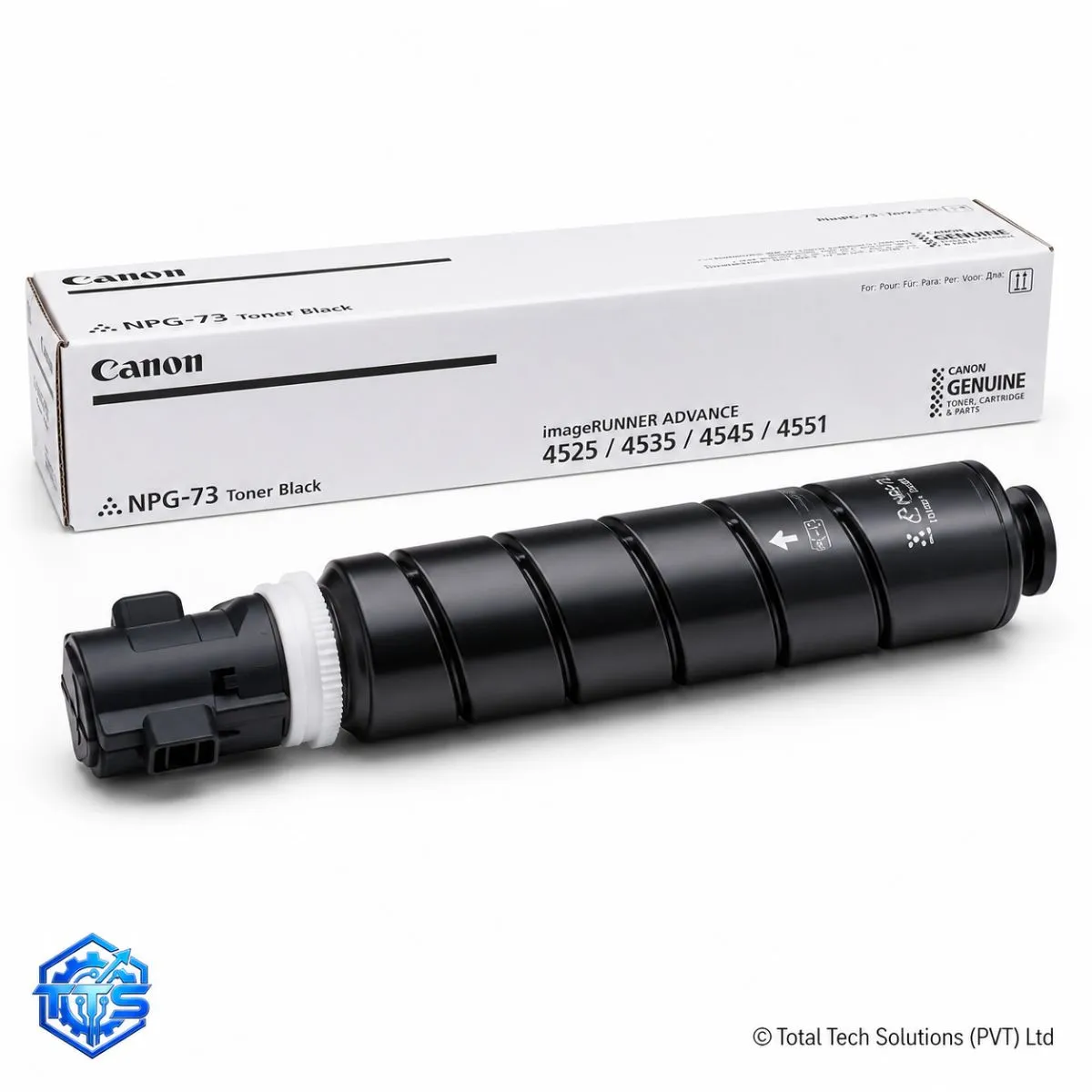 Canon NPG-73 Original Black Toner Cartridge for iR 4525, 4535, 4545 and 4551, image 3