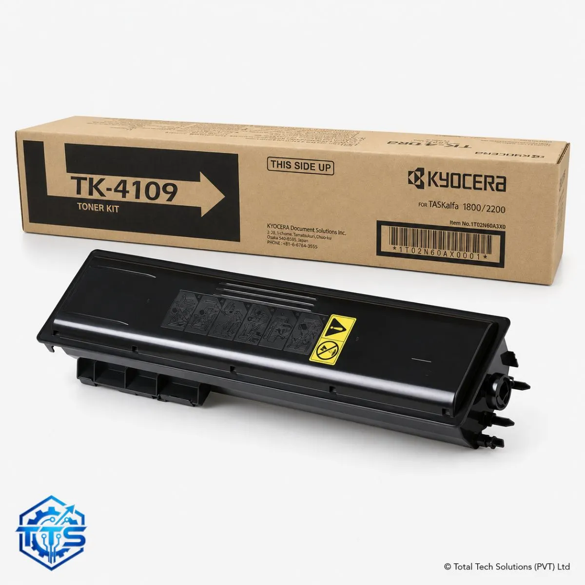Kyocera TK-4109 Original Black Toner Cartridge for TASKalfa 1800/1801/2200/2201