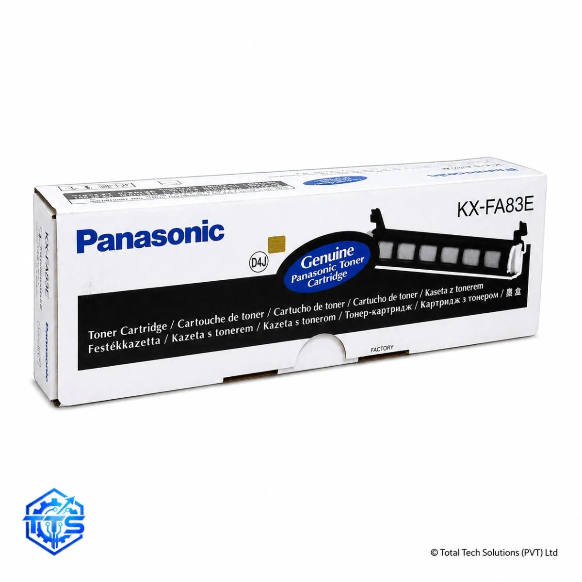 Panasonic KX-FA83E Original Black Toner Cartridge, image 3
