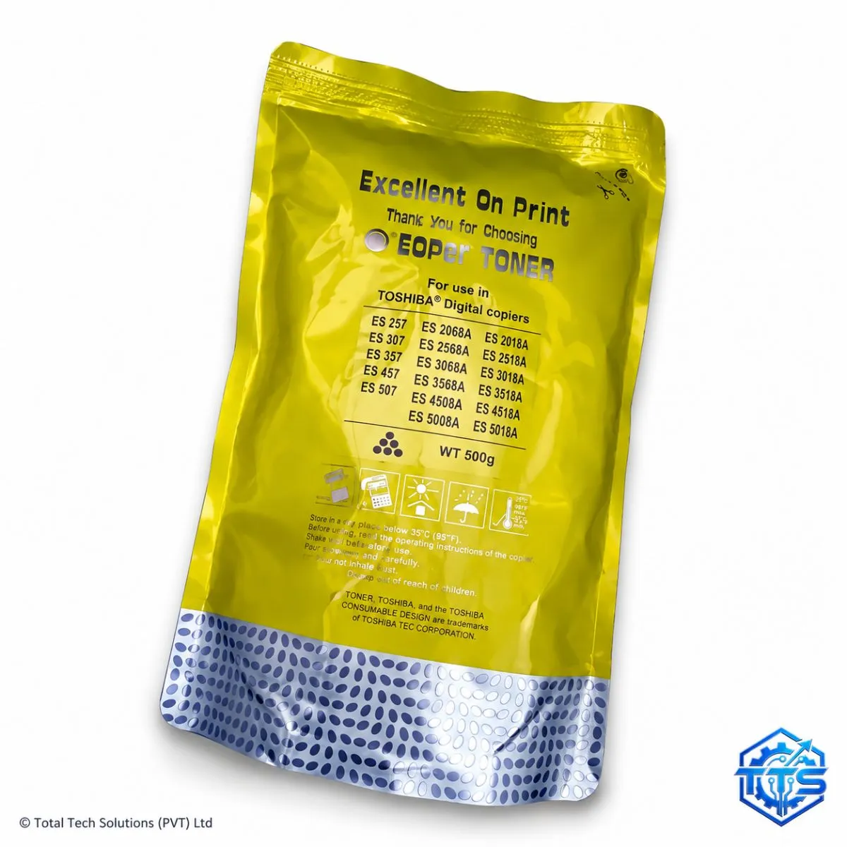Total Tech Solutions Toshiba e-STUDIO Toner Powder - Cyan / Magenta / Yellow