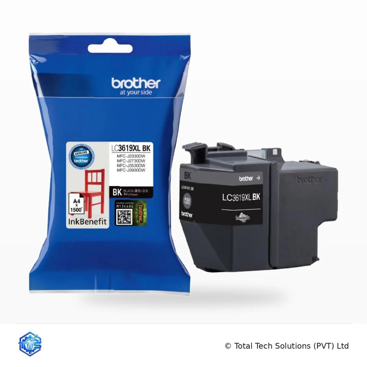 Brother LC3619XL Super High-Yield Original Ink Cartridge for Brother MFC-J3530DW