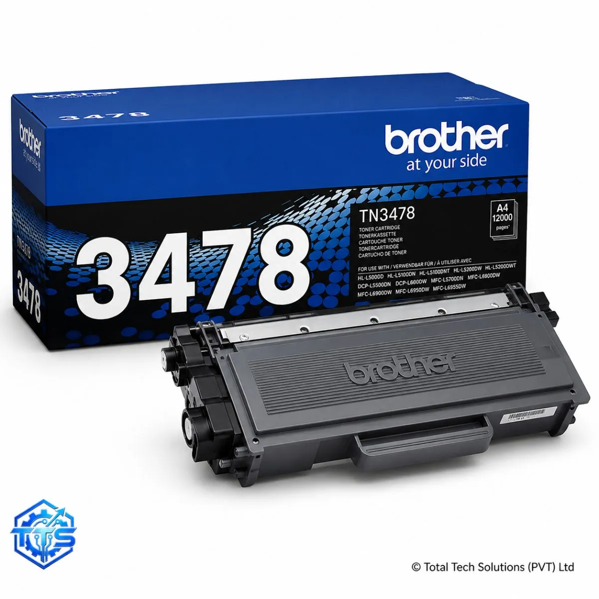Brother TN-3478 Toner Cartridge, image 2