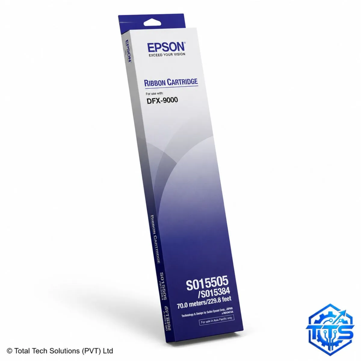 Epson DFX-9000 Black Original Printer Ribbon - S015505 / S015384, image 3
