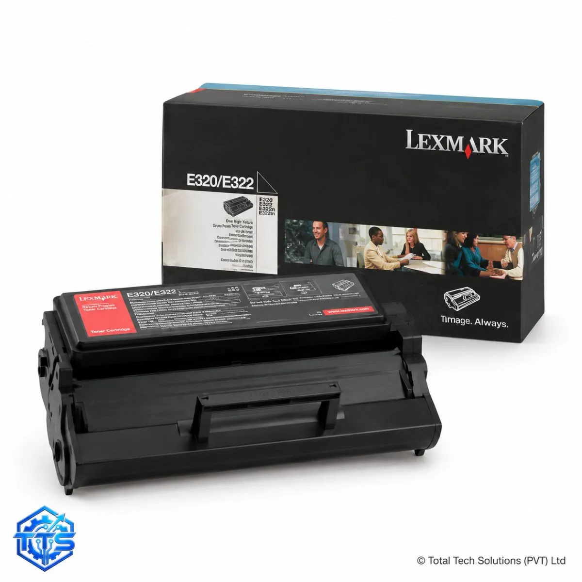 Lexmark E320, E322 Black Original Toner Cartridge