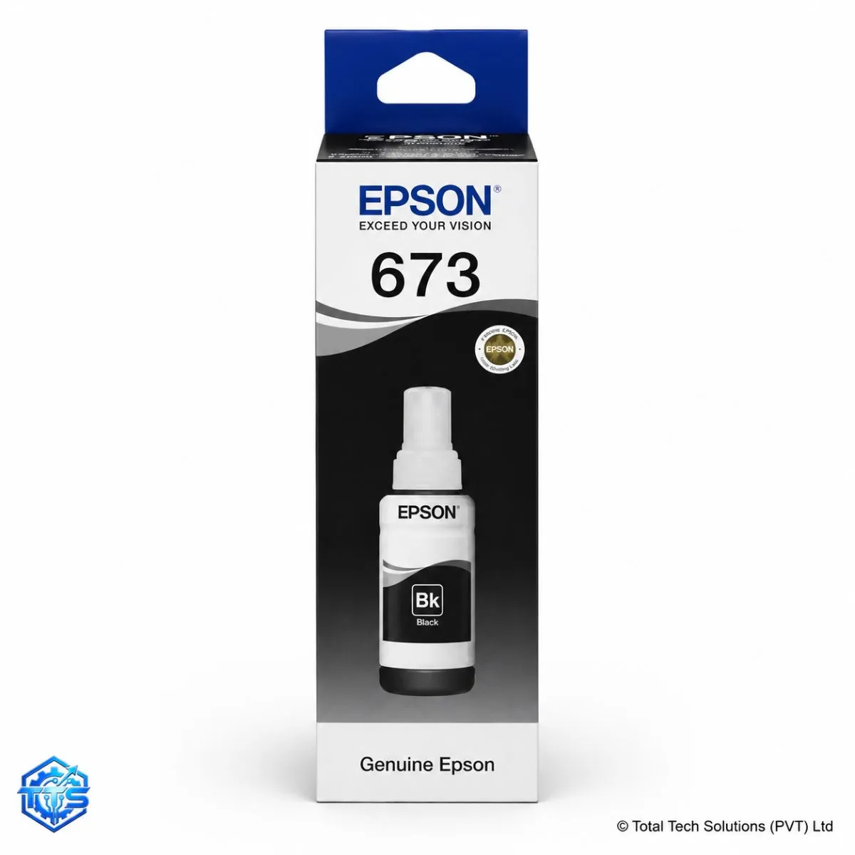 Epson T6731 Black Original Ink Bottle for L800/L805/L850/L1800, image 3