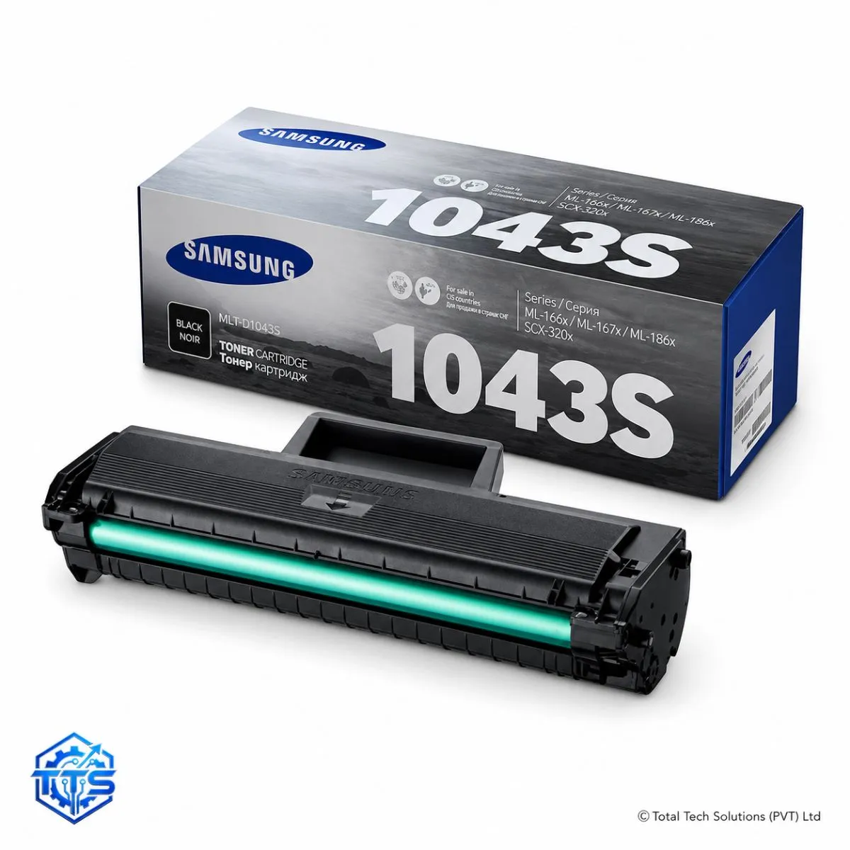 Samsung MLT-D1043S Original Black Toner Cartridge for ML-1666/ML-1866/ML-3201