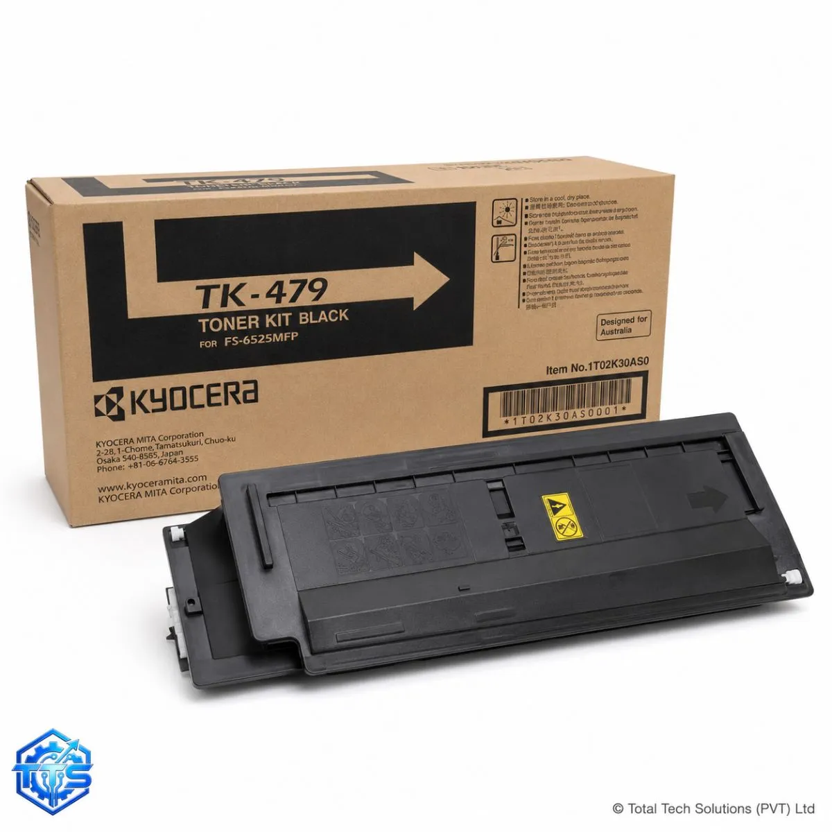 Kyocera TK-479 Original Black Toner Cartridge for FS-6525MFP