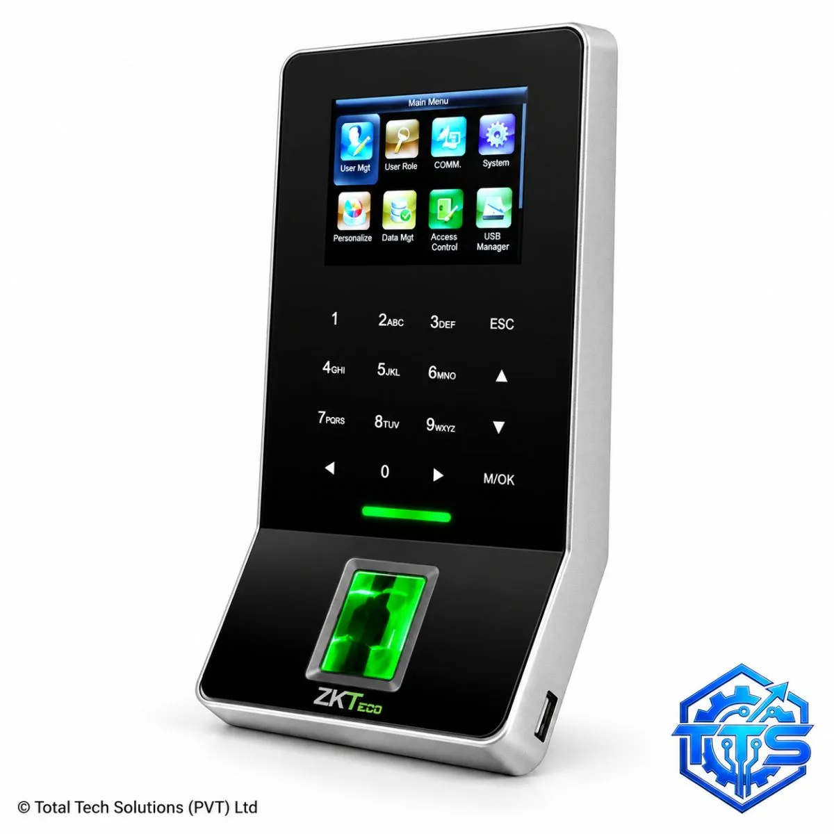 ZKTeco F22 Fingerprint & Card Time Attendance and Access Control Terminal, image 4